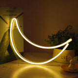 Star Cloud Moon  Neon Light Sign Lamp USB LED Night Lights Decoration for Home Wedding Bar Business Party  Xmas Gifts Neon Lamp
