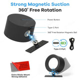 LED Wall Light 360 Rotate Rechargeable Wall Mounted Sconce Lamps Modern Nordic Luminaire Indoor Decor Cordless Wall Light