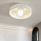 French Cream Wind Ceiling Lamp Balcony Cloakroom Porch LED Ceiling Light Simple Modern Bedroom Corridor Hanging Lighting Fixture