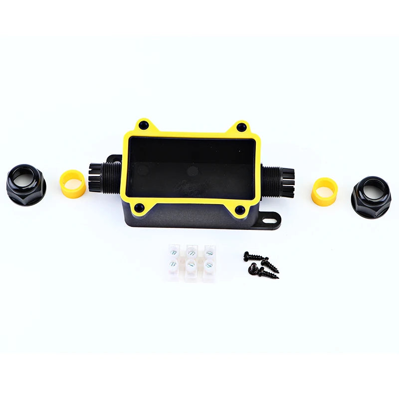 IP68 Waterproof Submersible Junction Box - Weatherproof Outdoor Cable Connector & Electrical Box for Underwater & Garden Use