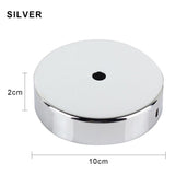 Metal Pendant Plate Vintage Light Base Accessory Black Retro Ceiling Canopy Sconce Mount Wall Lamp Holder Fixture