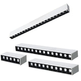 LED Long Ceiling Lamp Dimmable Line Light Fixture 40W Office Living Room Bedroom Home Decoration COB Spot Lamps Indoor Lighting