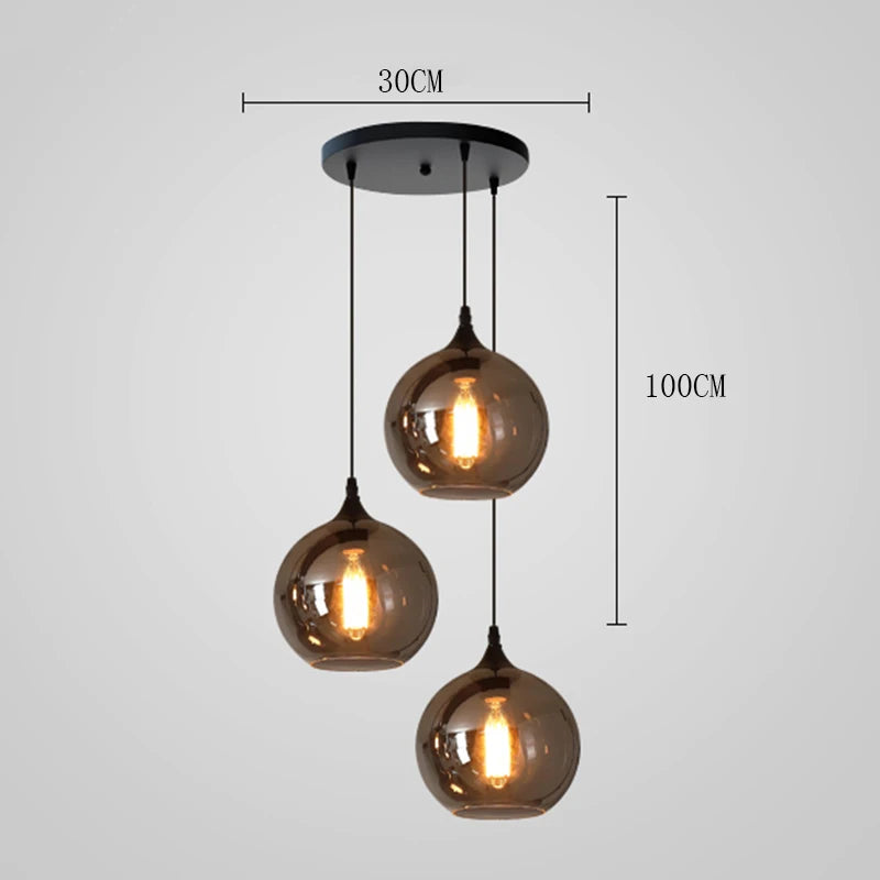 Modern LED Pendant Light for Dining Room - Luxury Indoor Ceiling Chandelier