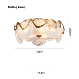 Modern Internet Celebrity Living Room Art Pendant Light Luxury Minimalist Glass Lamp Bedroom Dining Room Long Pendant Light