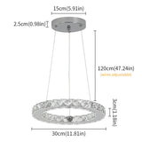 Led Luxury Ring Pendant Lights For Living Dining Room Chandelier Modern Home Decor Ceiling Lamp Nordic Luminaire Fixture Lustre