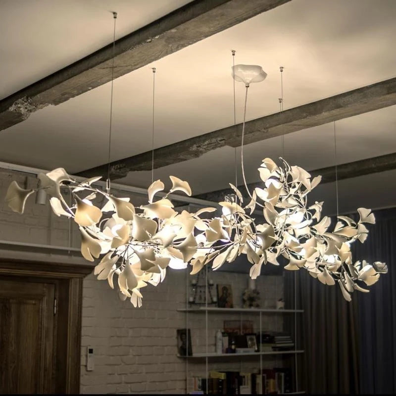 Chandeliers for Dining Room Decor Ceramics Led Lamp Lustre Nordic Ceiling Chandelier Kitchen Living Center Table Indoor Lighting