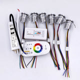 RGBW Room Decor Led Lights with Transformer Ceiling Spotlight Bedroom Kitchen 12V Built In Dimmable Mode Bar Showcase Lamp 3W