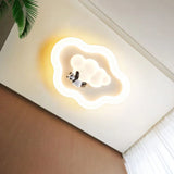 Modern Cream Style Nursery Decor Boy Girl Bedroom Ceiling Lamps Cloud Light LED Children's Room Baby Room Ceiling Lights