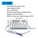 LED Driver 300mA 1-3w 4-7w 8-12w 12-18w 18-25w 25-36w LED Constant Current Driver Power Unit Supply For LED Bulb Transformers