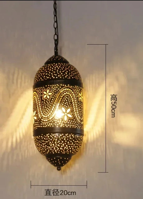 Southeast Asia Moroccan Retro Vintage Industrial Wall Lamp LED E27 Gold Luster's Iron Art Decorative Wall Mounted Restaurant Store