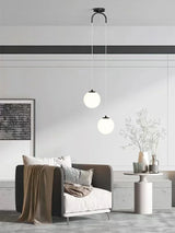 Modern Glass Chandeliers Lighting for Dining Room Bedroom Home Restaurant Bar Decor Hanging Bedside Lamp LED Pendant Lamps