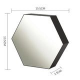 RGB 3D Hexagonal Mirror Tunnel Light LED Desktop Ambient Lamp Compute Game Music Rhythm Sync Pickup Lights Room Decoration