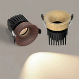 Dimmable embedded LED downlights, spotlights, COB ceiling lights, 9W,12W 15W,18W indoor lighting for living rooms and kitchens
