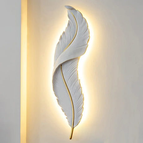 interior wall lamp Nordic decoration modern luxury lamp bedroom LED feather wall lamp bedside living room wall decoration home