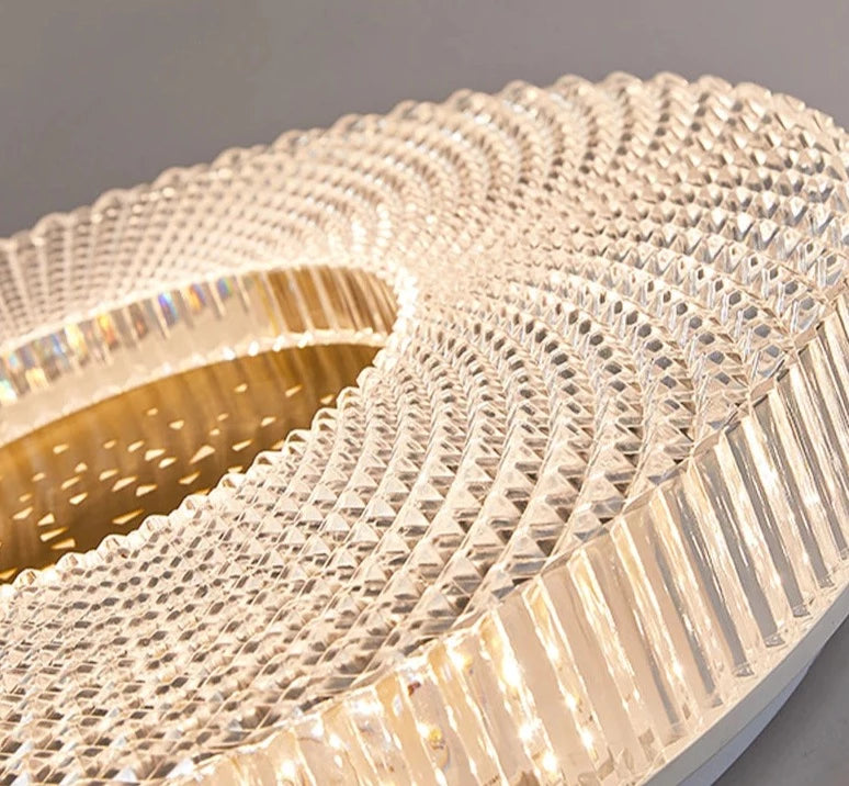 Remote Control light fixture Decoration living room bedroom Balcony Corridor Acrylic Round luxury modern led ceiling lamp