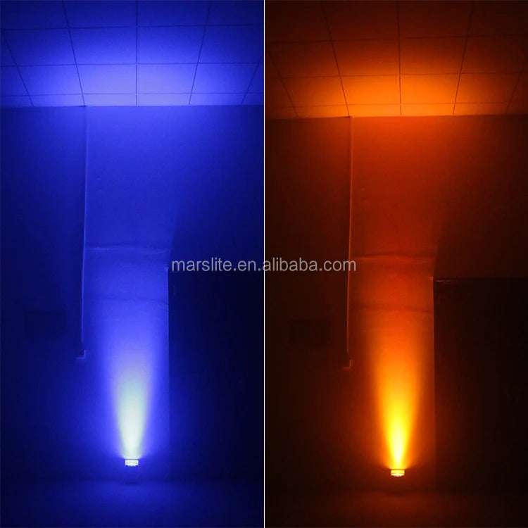 One Piece 6*18W Up lights Battery Wireless Backdrop RGBWA+UV Wedding Party Dj Lights Stage Par Wireless Up lights With Case