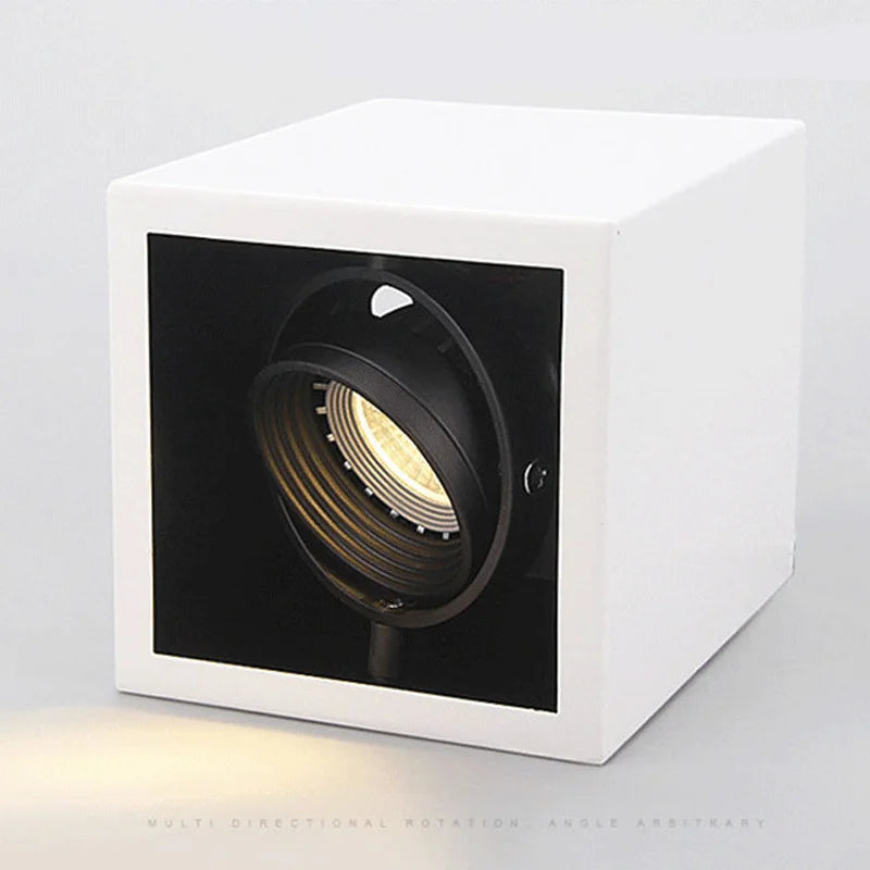 IP65 Waterproof LED Bathroom Ceiling Light - Dimmable GU10 Surface Mount Spot