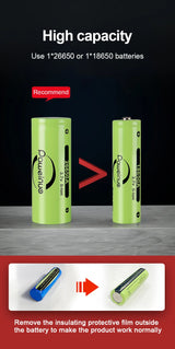 New Super Flashlights Torches Ultra Powerful Flashlight USB Recharge Flash Light 12000MAh LED Flashlight Zoom Tactical Lantern