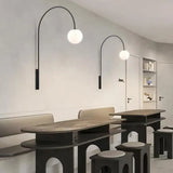 Modern Minimalist Nordic Creative Long Pole Wall Lamp for Living Room Restaurant Background Wall Decoration Lighting Fixture
