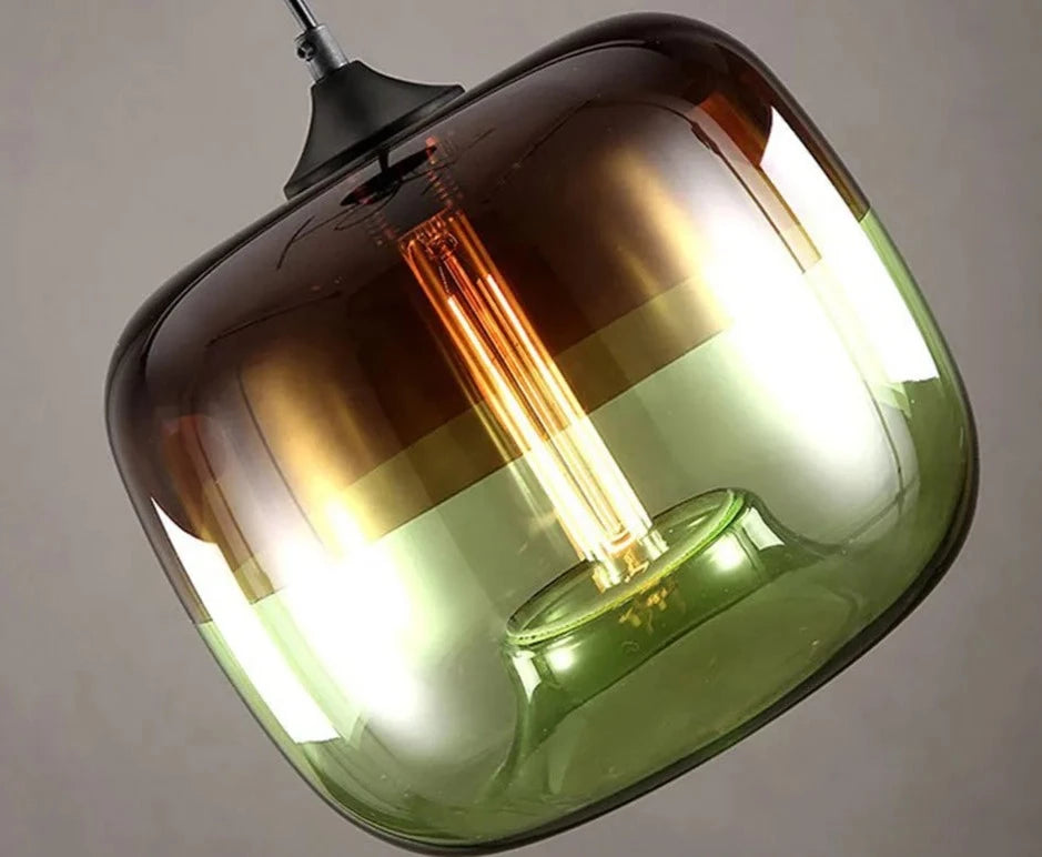 Europe Hanging Glass Pendant Light Fixtures E27 LED pendant Lights For Cafe Bar Restaurant Living Dinning Room Bedroom Lusters'