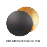Modern Round Eclipse LED Wall Lamp - Minimalist Indoor Corridor Lighting