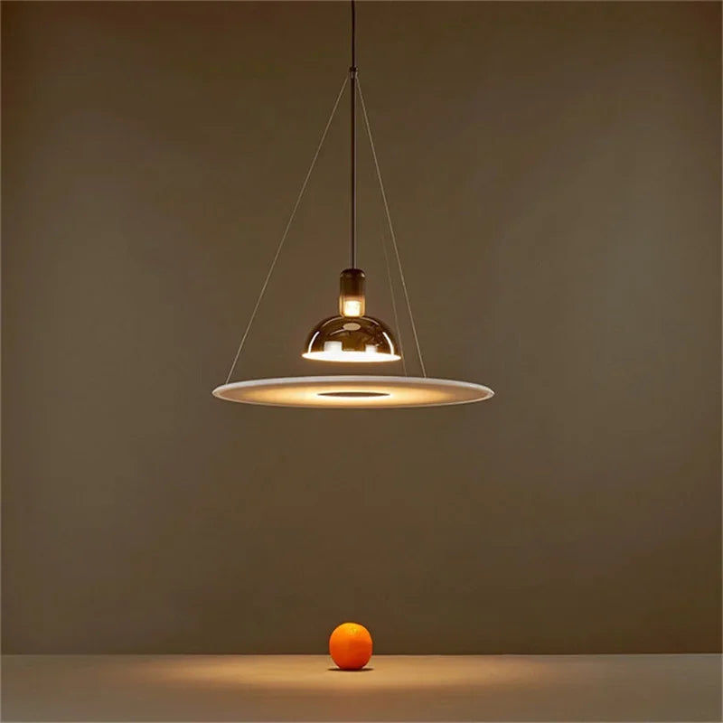 Denmark Flying Saucer Pendant Light Scandinavian Restaurant Study Bedroom Lamp Luxury Ufo Home Decors Indoor Lighting Fixture E27