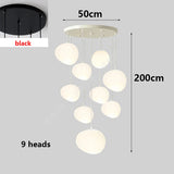 Modern home decor led lights pendant light lamps forstaircase Chandeliers for living room hanging light indoor lighting