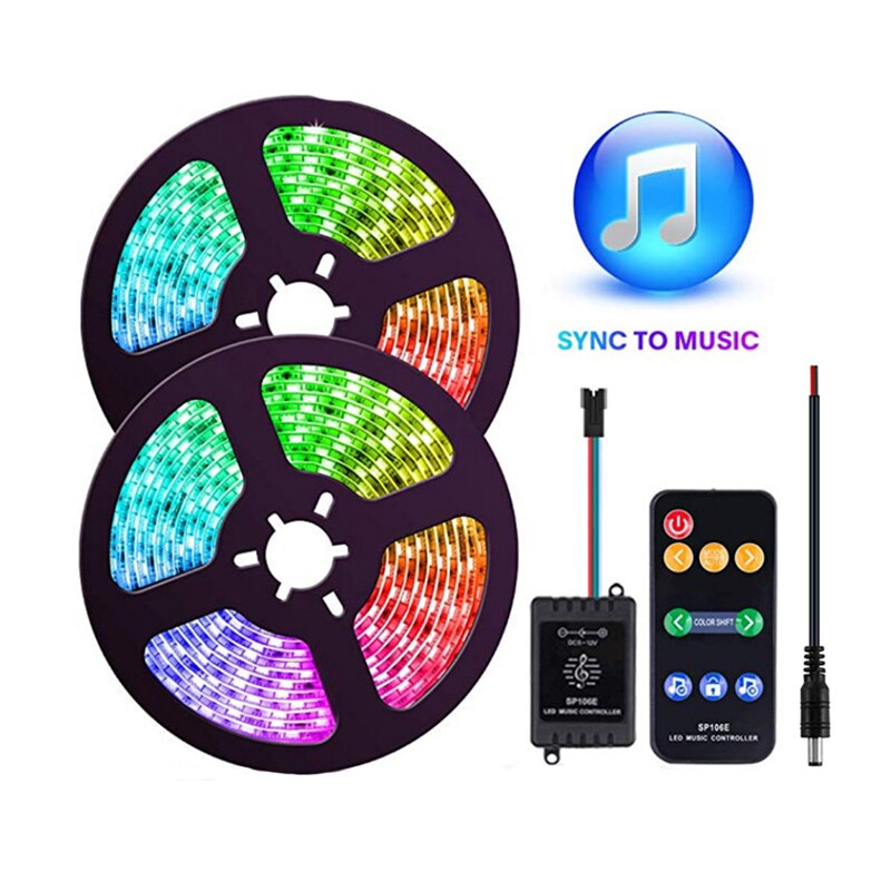 Mini Led Controller 9 Key RGB LED Controller 9 Keys RF Wireless Pixel IC SPI Music Colorful WS28 ...
