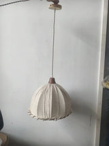 Nordic Retro Shop Pendant Lamp Countryside Simple Japanese Casual Fabric Bedroom Living Room Dining Room Decoration Hanging Lamp