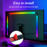 RGB USB Screen Backlight LED Strip Light - Bluetooth App & 24-Key Remote Kit
