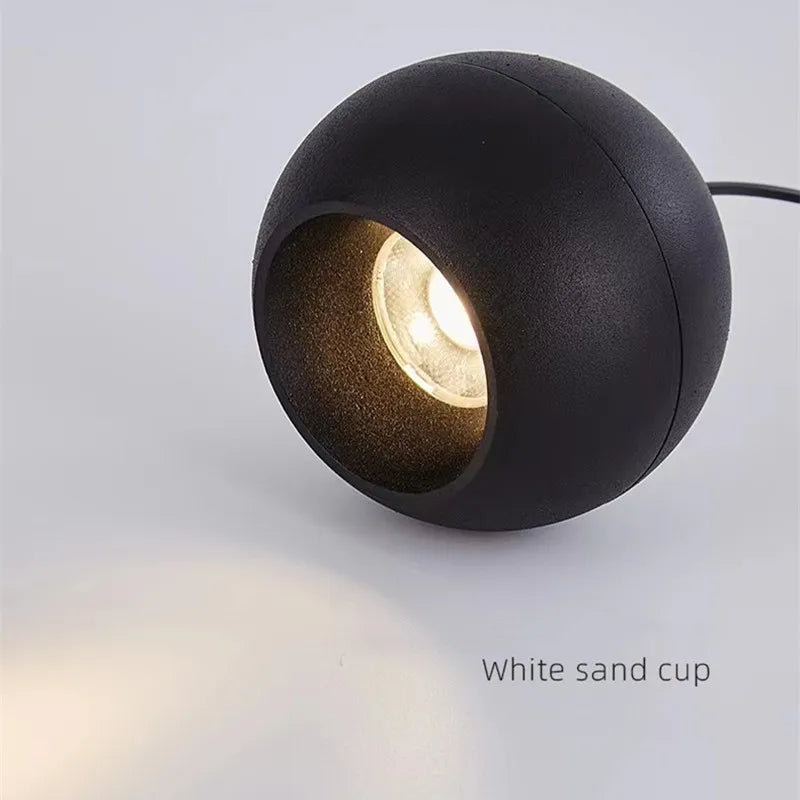 Modern Simple ball Pendant lights Nordic hanging ceiling lamps for Cafe Bar Decor Black/White Pendant Hanging Lamp