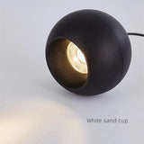Modern Simple ball Pendant lights Nordic hanging ceiling lamps for Cafe Bar Decor Black/White Pendant Hanging Lamp