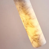 Spanish Marble Pendant Light Luxury Natural Veins Stone Copper Suspension Luminaire for Dining Kitchen Bar Bedside Hanging Lamp