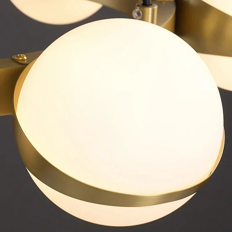 Modern Acrylic circular LED Pendant Lights for Living Dining Room Kitchen Table Bedroom Home Decor Hanging lamp lusters Fixture