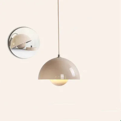  Flowerpot Pendant Lamps French Cream Wind Art Hang lamp Loft Kitchen Restaurant Bar Living Bedroom Demark Lights Fixtures