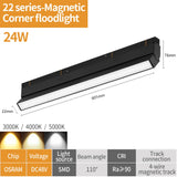 Magnetic Track Light 48V Magnet Spotlight Dimmable Floodlight Dali Rail Lamp Zigbee Tuya Smart Home LED Magnetic Track Lighting