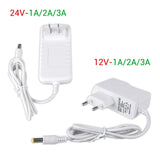 Transformer AC 110V 220V to DC 12V 24V 1A 2A 3A Power Adapter LED Driver 12 volt Power Supply Converter Charger For LED Strip