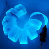 Waterproof LED Fiber Optic Mesh Light - RGB Starry Glow Fabric for Garden & Trees