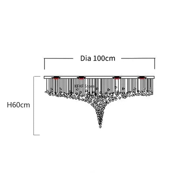 Luxury Large Staircase Led Chandelier Modern Stone Crystal Light Fixture Living Room Long Hallway Lobby Indoor Home Hanging Lamp