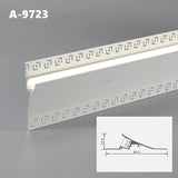 Free Ceiling LED Aluminum Profile Invisible Frameless Gypsum Channel Top Corner Line Lamp Waistline Wall Washer Backlight Light