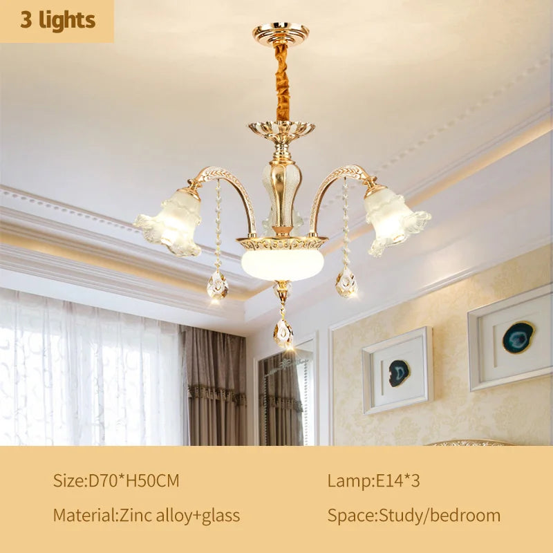 Nordic Modern Luxury Ceiling Chandelier Lighting 2025 Lustre Living Room Hotel Villa Lobby Crystal Hanging Lamp Luminaria Lights