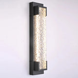 Modern Outdoor Stainless Steel Long-Strip LED Wall Lamp - IP65 Waterproof Linear Exterior Porch Sconce Fixture for Garden, Patio & House Facade