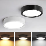 Led Downlights 220V Ceiling Spot Lamp 15W 18W 20W Down Light Surface Mounted Panel Lighting Kitchen Fixture for Room Home Decor