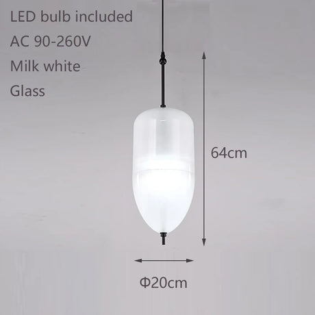 Wonder Glass Night Flow Bespoke Glass pendant light teardrop-shaped Blue pendant light art deco Italian Replica designer Lamp