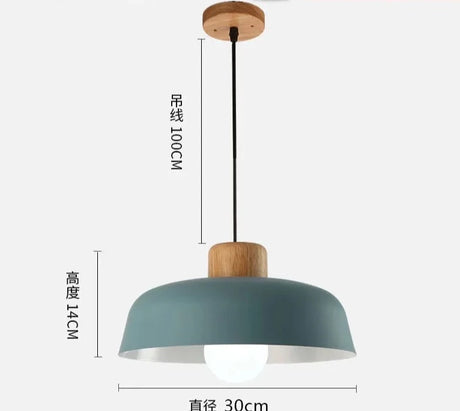 Nordic style chandelier restaurant kitchen bar study bedroom minimalist modern creative personalized chandelier