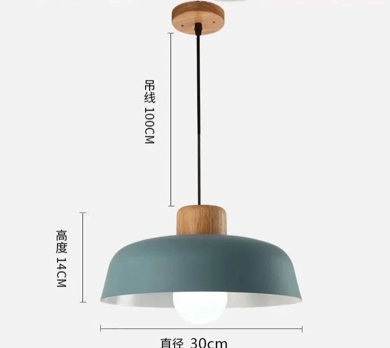 Nordic style chandelier restaurant kitchen bar study bedroom minimalist modern creative personalized chandelier