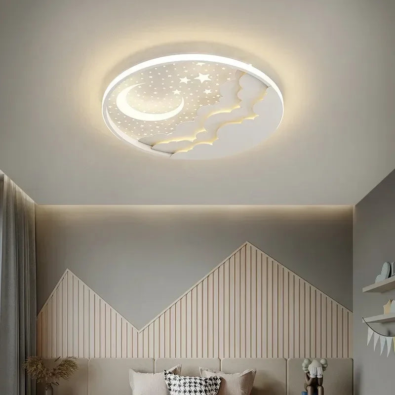 Modern Children LED Ceiling Lamp for Lantern Nursery Bedroom Kids Room Lustre's Lampa Techno Para Quarto Home Decors Lighting
