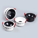 Dimmable Anti Glare Recessed Led COB Ceiling Downlight Lamp 7W 10W 15W 18W 24W Spot Light Fixtures Indoor Home Lighting