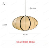 Wabi-sibi Japanese Style  Medieval Dining Room Chandeliers Foyer Pendant Lamp Applicable To Interior Lighting Room Decoration