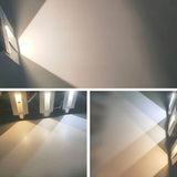 Indoor Frameless Step Lights 3W Motion Sensor LED Stair Stairway Hallway Lamp Embedded White Wall Modern Home Night Footlights